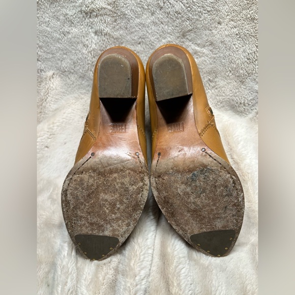 Frye Women’s Jennifer Ankle Boot Brown Leather Size 6.5 - Picture 5 of 8